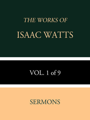 cover image of The Works of Isaac Watts